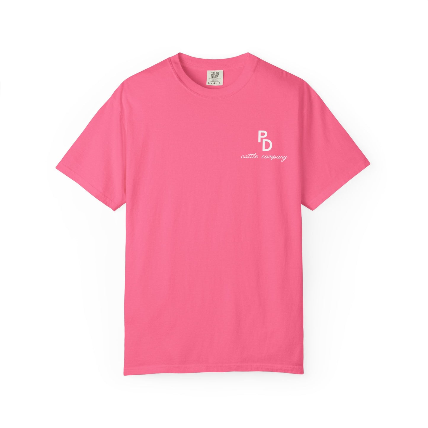 PD Cattle Logo Comfort Color Tee