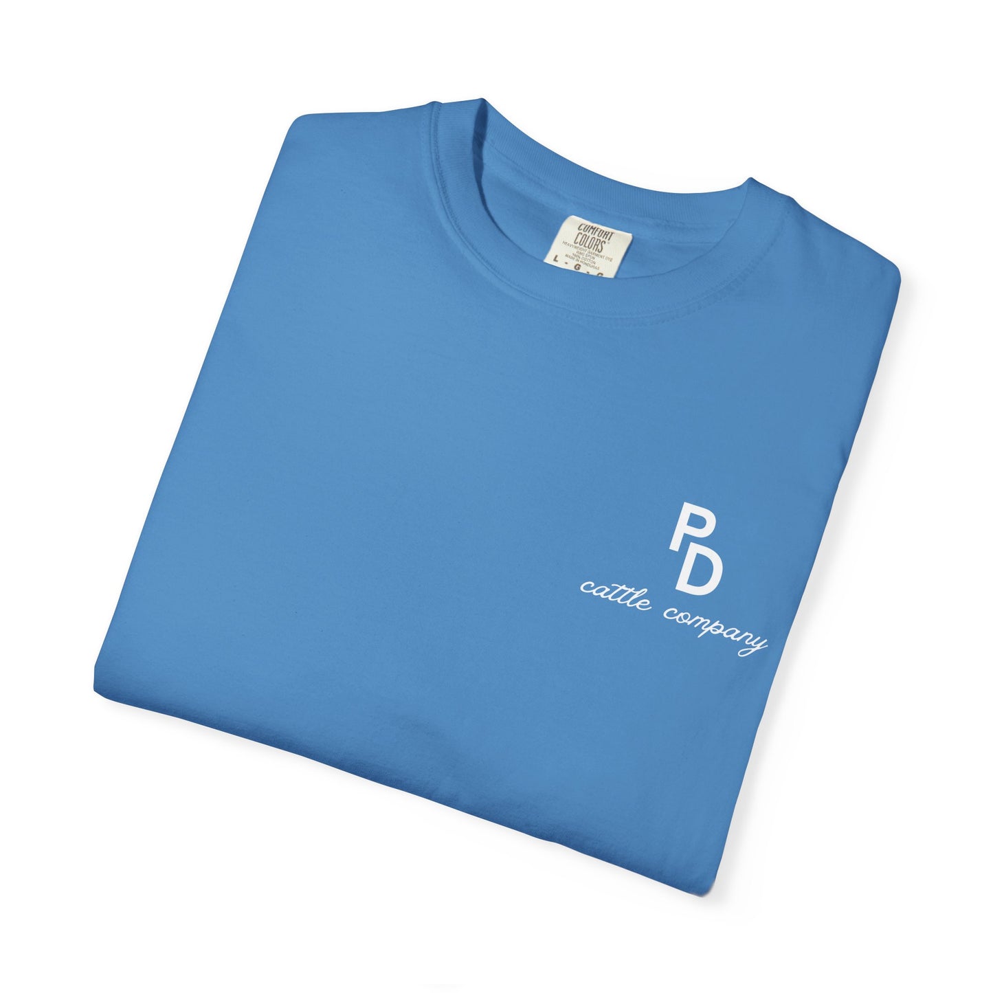 PD Cattle Logo Comfort Color Tee