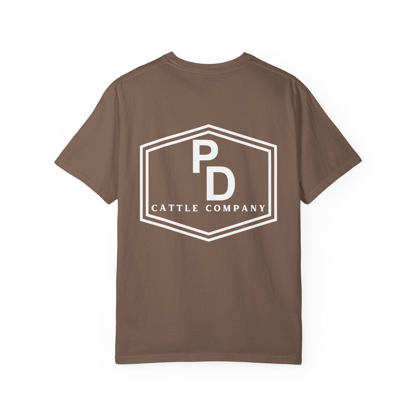 PD Cattle Logo Comfort Color Tee