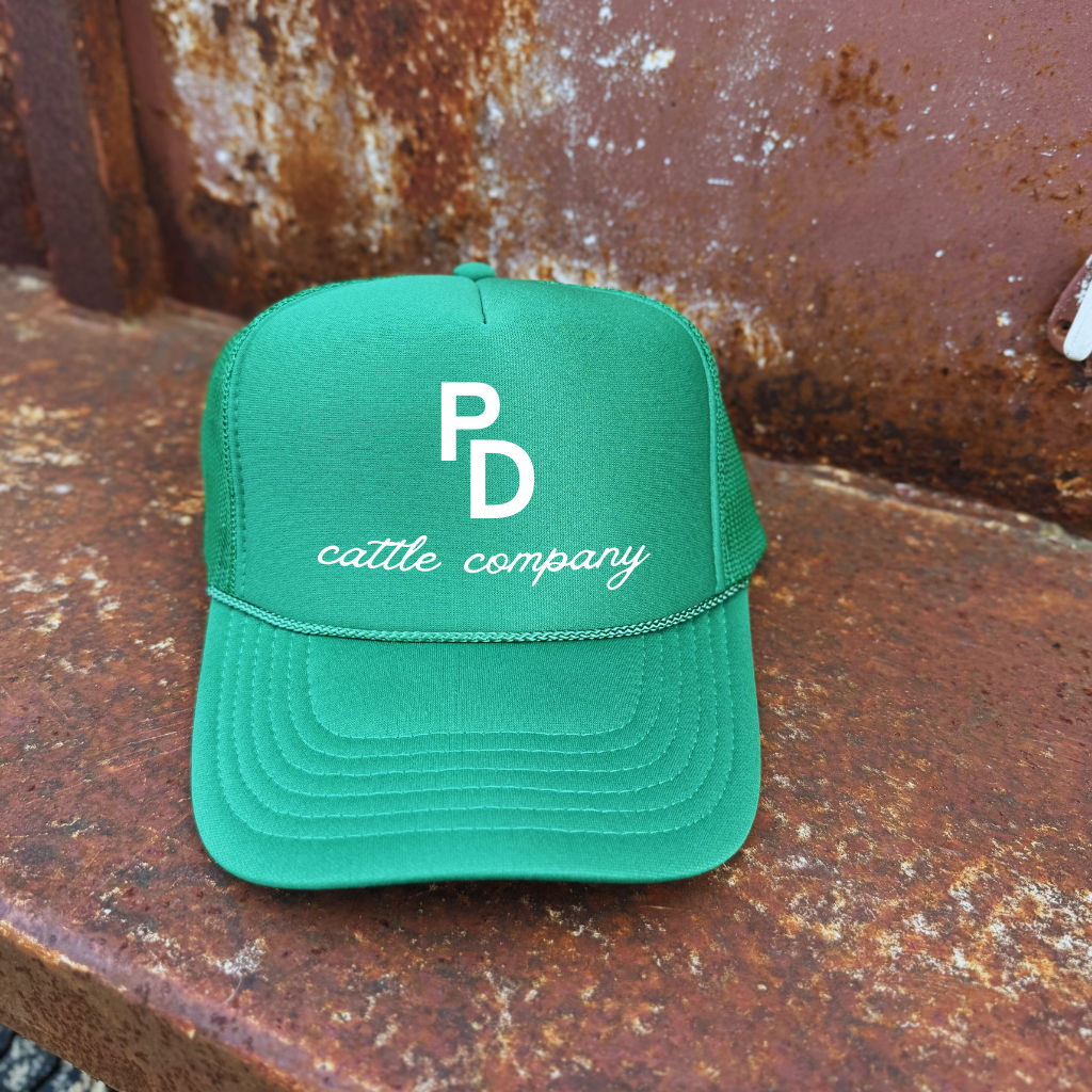 PD Cattle Green Trucker Cap