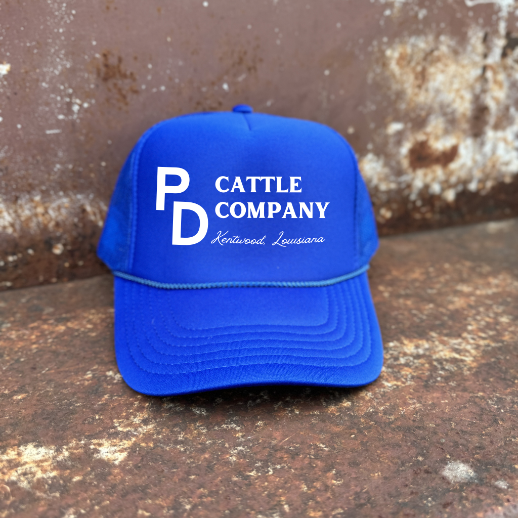 PD Cattle Royal Blue Trucker Cap