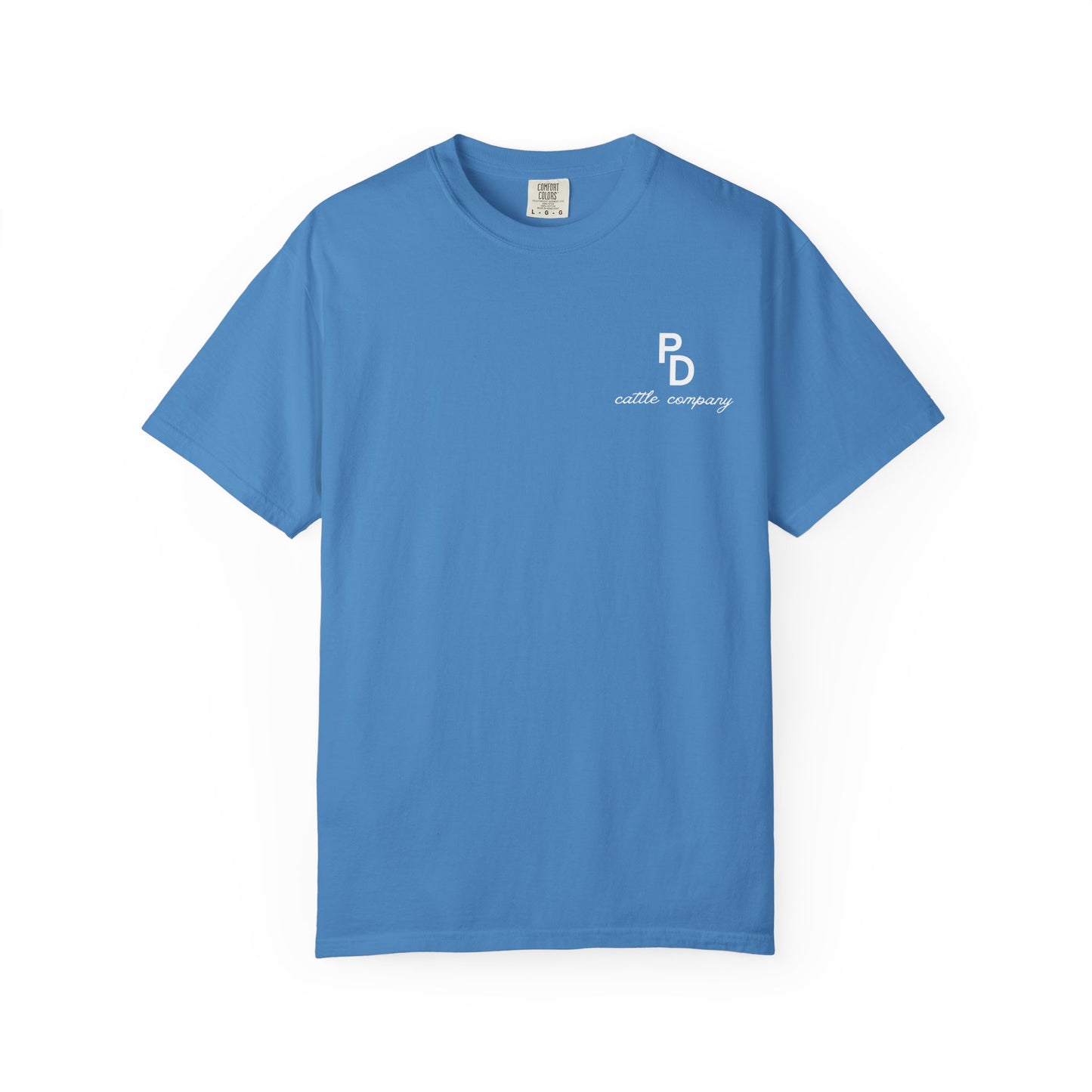 PD Cattle Logo Comfort Color Tee