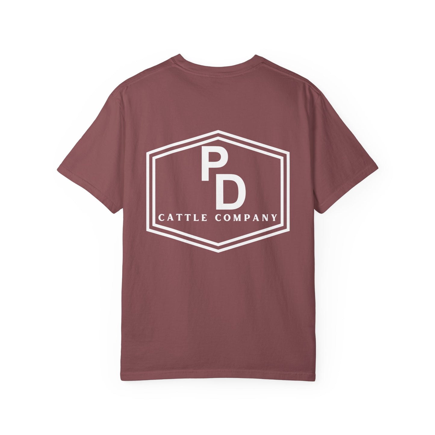 PD Cattle Logo Comfort Color Tee