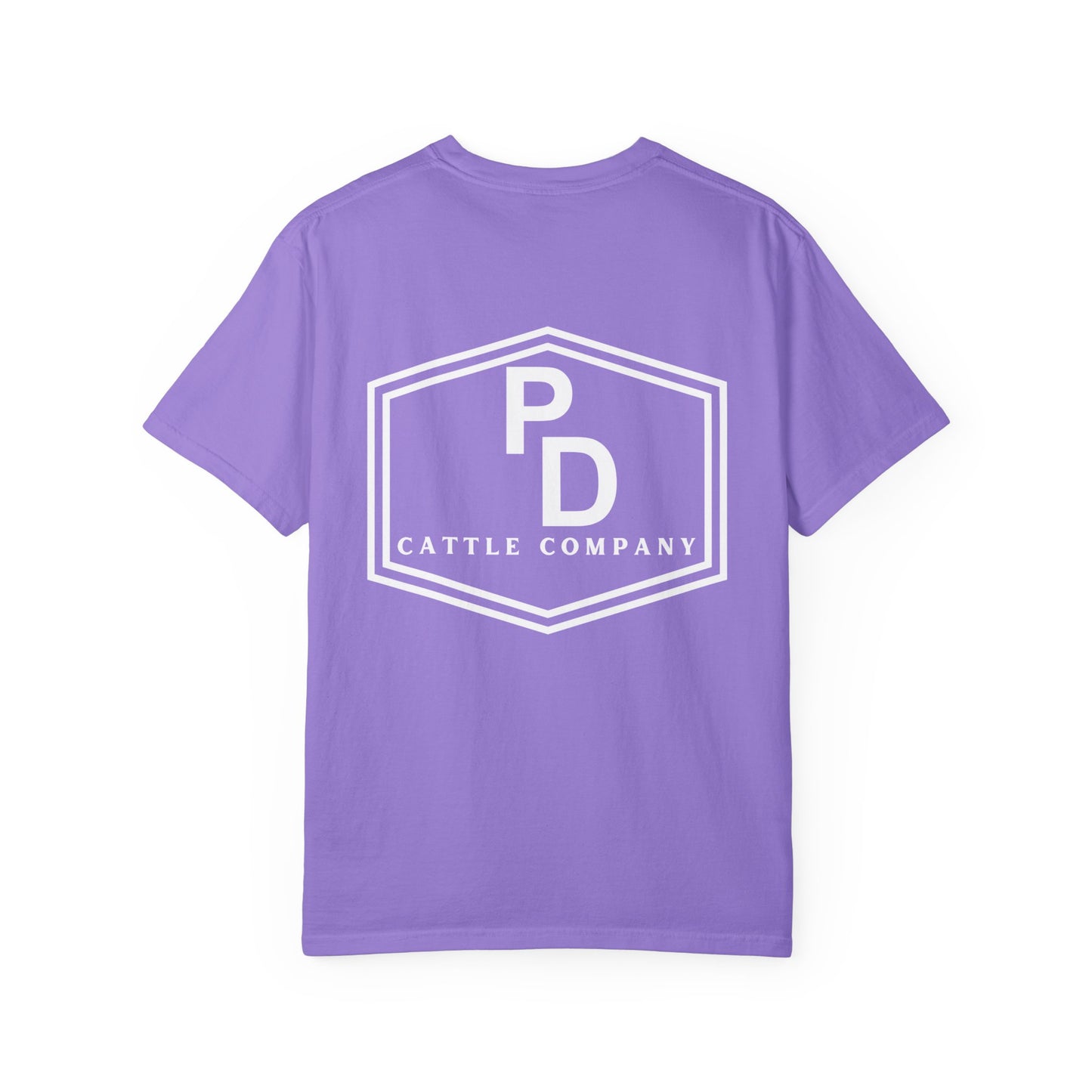 PD Cattle Logo Comfort Color Tee