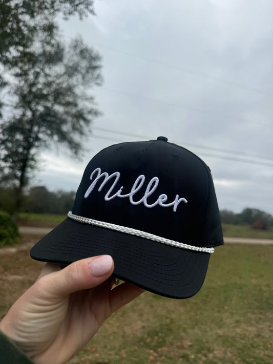 Custom Name Rope Hat