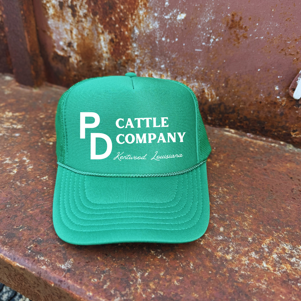 PD Cattle Green Trucker Cap