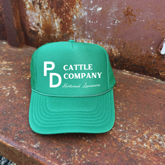 PD Cattle Green Trucker Cap