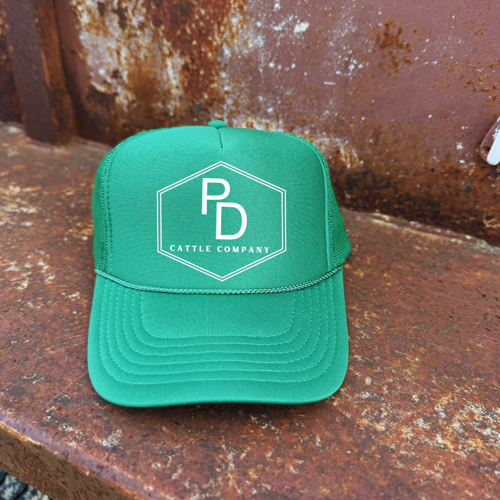 PD Cattle Green Trucker Cap