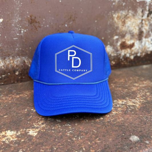 PD Cattle Royal Blue Trucker Cap