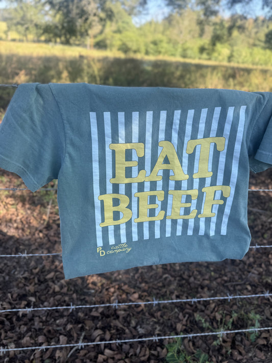 Trendy "Eat Beef" Tee